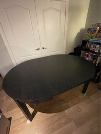Ikea expandable round table