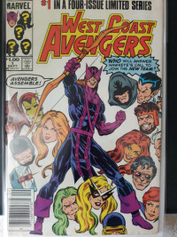 Comic Book-Westcoast Avengers #1 (limited 4 pt.series) CPV.