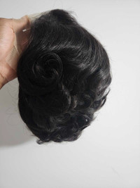 Perruque naturelle lace wig frontale 13x4cm 8 pouces