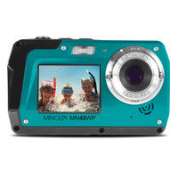 Minolta MN40WP-BL 48 Megapixel Waterproof Digital Camera (Blue)