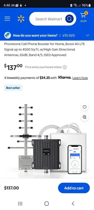 Phonetone Cell Phone Booster for Home, , View more