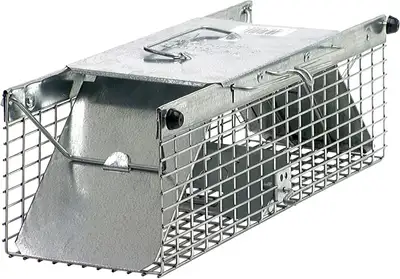 New Small Easy Set live animal cage trap two door professional, View more