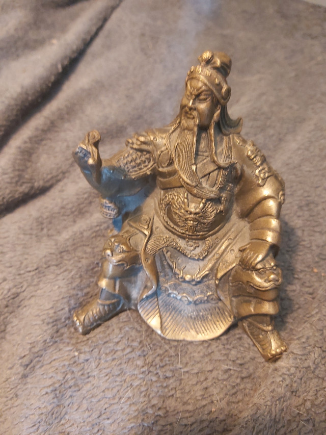 Vintage bronze signed Asian unique  in Arts & Collectibles in Kingston