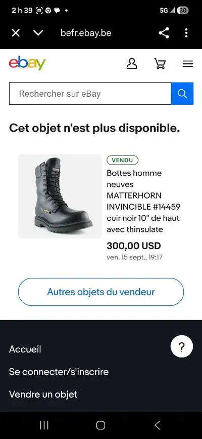 Bottes Matterhorn 14459, View more