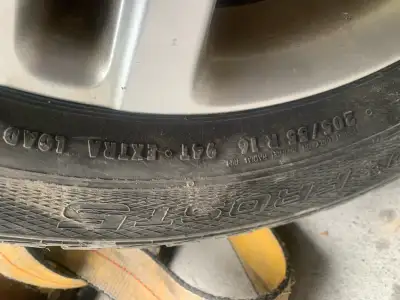 205 55 16 snow tires on VW rims off Jetta