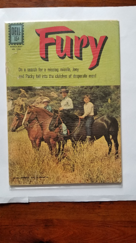 Fury - Comic - issue 1296 - March 1962 - Dell Comics in Comics & Graphic Novels in Ottawa