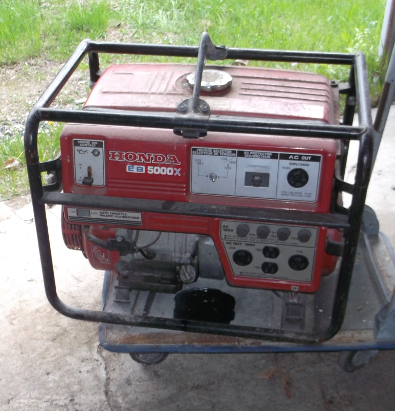 5000 Watt Honda Generator For Sale Other North Bay Kijiji