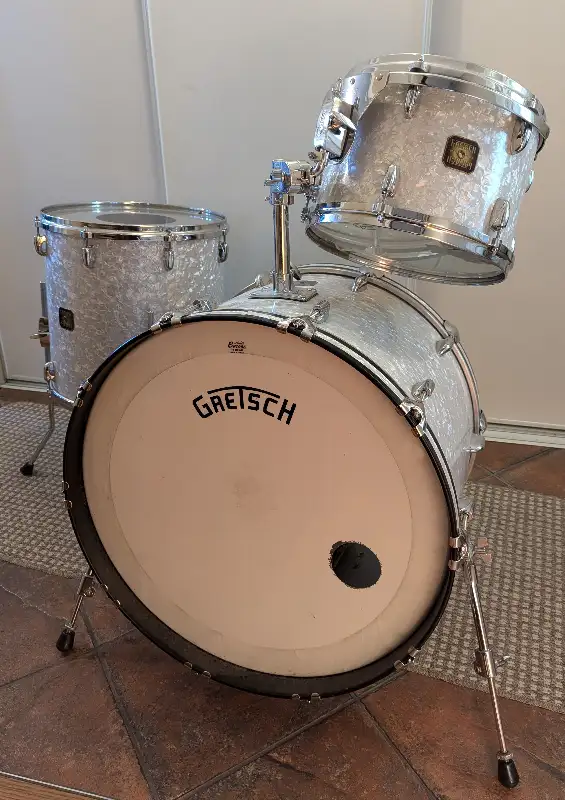 Gretsch USA custom 3pc Drum Kit - 2005 - w/ hardshell cases64866388773507120