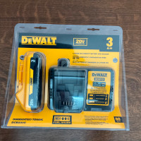 Dewalt 3.0 Battery/Charger Kit - New/Sealed