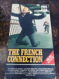 The French Connection VHS red corner