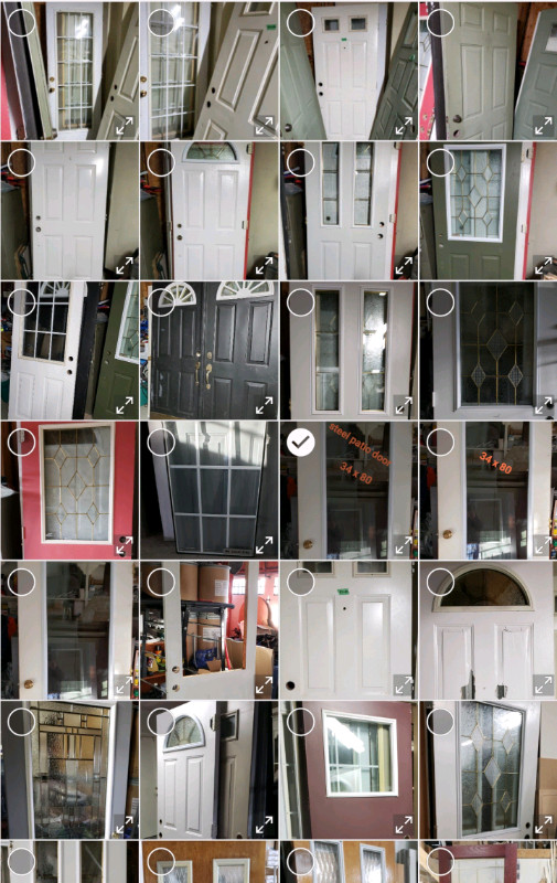 Exterior steel doors with no frames Windows, Doors & Trim Markham / York Region Kijiji