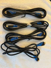 4 cables High Speed HDMI 