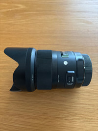 Sigma Art 35mm f 1.4 Canon EF mount