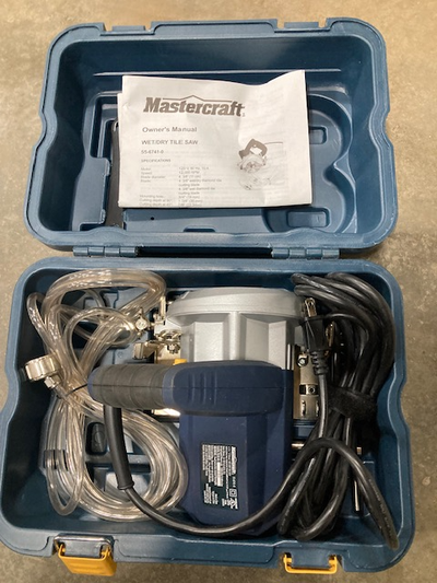 Concrete and Tile Wet/Dry Saw (New), View more