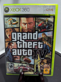 Grand Theft Auto IV Xbox 360 With Manual and Map