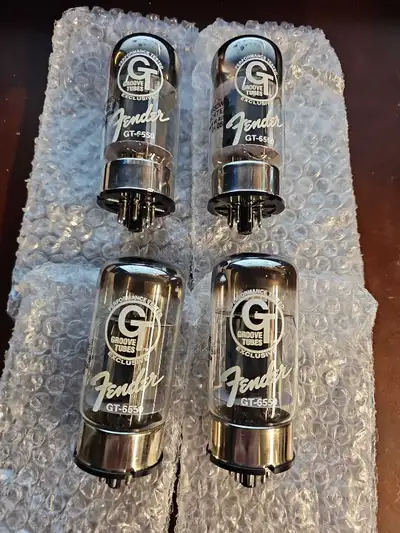 Fender GT Groove Tubes Sovtek 6550 WE matched quad d, View more