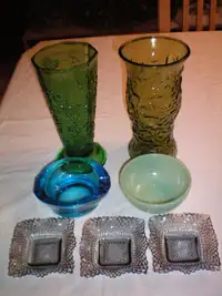 Vaisselle CARNAVAL: Pots (Vases) à fleurs, cendrier et bol