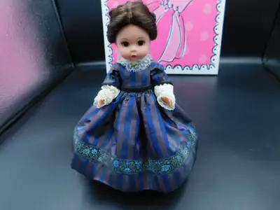 1995 8 INCH MADAME ALEXANDER "MARME" STRIPE DRESS #14528, View more