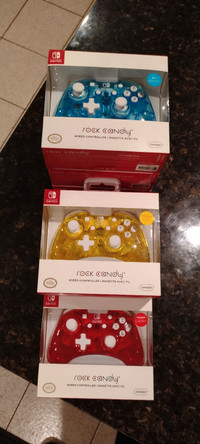 Manette Nintendo switch,rock candy controller,manette rock candy