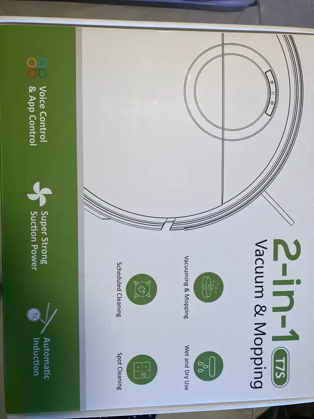 2-in-1 Vacuum & Mopping 