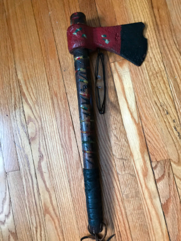 Rare Vintage Throwing  Axe  Marked JP in Arts & Collectibles in Winnipeg - Image 4