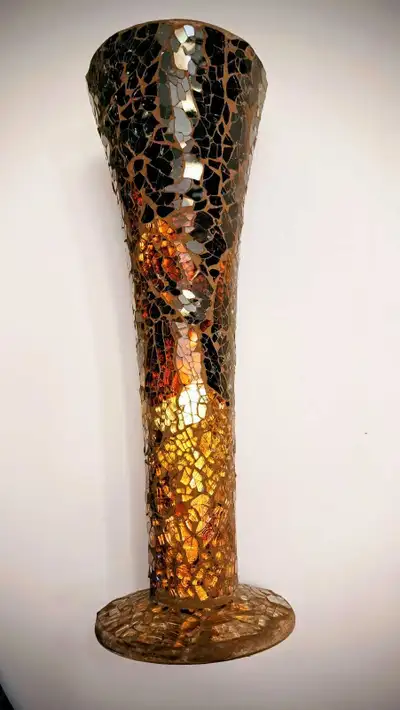 Vase,  12" tall, View more
