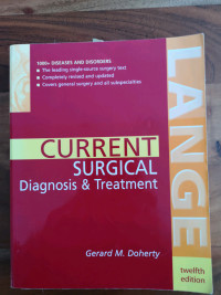 Current surgical diagnosis & treatment