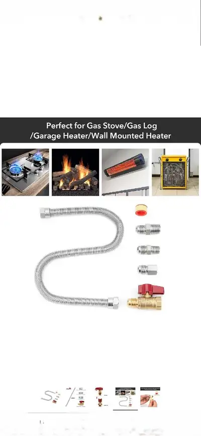 Gas Line Connector Kit, View more