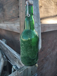 Green Grolsch Bottles