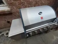 Stainless Steel BBQ Tera Gear Propane with 2 Tanks