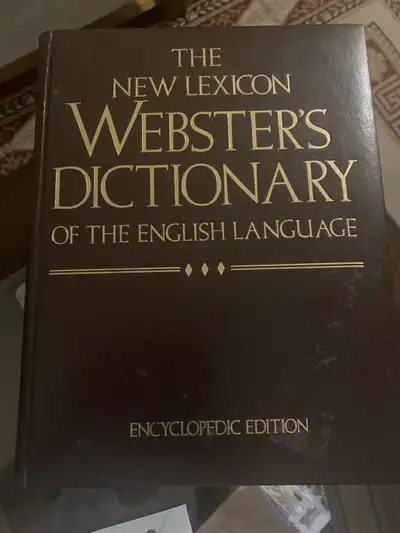 The New Lexicon Webster's Dictionary of The English Language, View more
