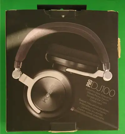 for sale : used Koss Pro DJ100 headphones with cable or connector/other issues $69 NO further tests...