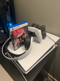 PS5 bundle (+$120 for acc with PS+ and games est. val. of $950)