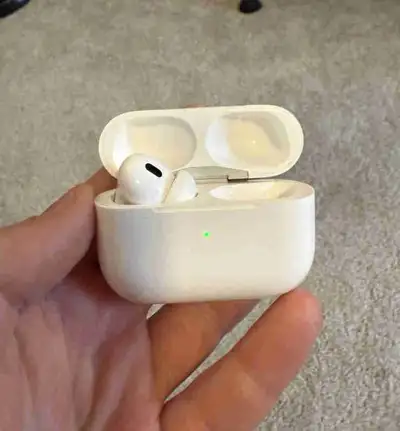 Apple AirPods Pro 2 with Wireless Charging Case -MISSING RIGHT E, View more