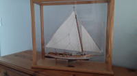 Wooden Ship Model of Chesapeake Bay Skipjack