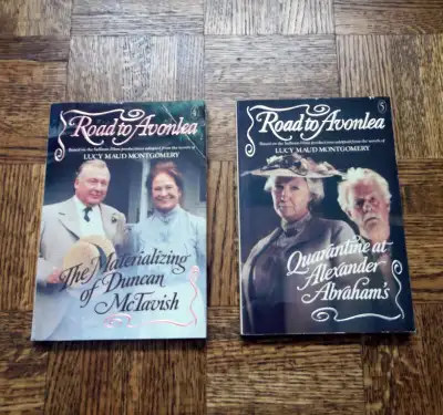 Two books based on the Lucy Maud Montgomery television series (#'s 4 and 5).