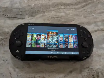 256 GB BLACK PS VITA SLIM with 12000+ Games, View more