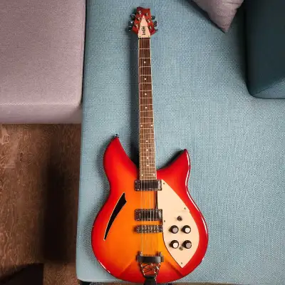 rickenbacker style guitar made by Indie, View more