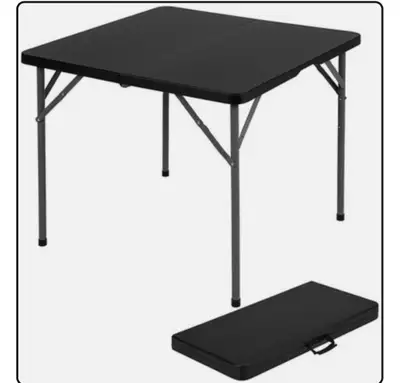 34" Folding Card Table Plastic Table Portable , View more