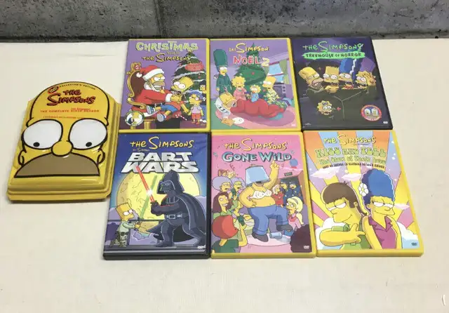The SIMPSONS 30 ITEMS, DVD, BOOK, GAME AND COLLECTOR ITEM in Arts & Collectibles in Laval / North Shore - Image 4