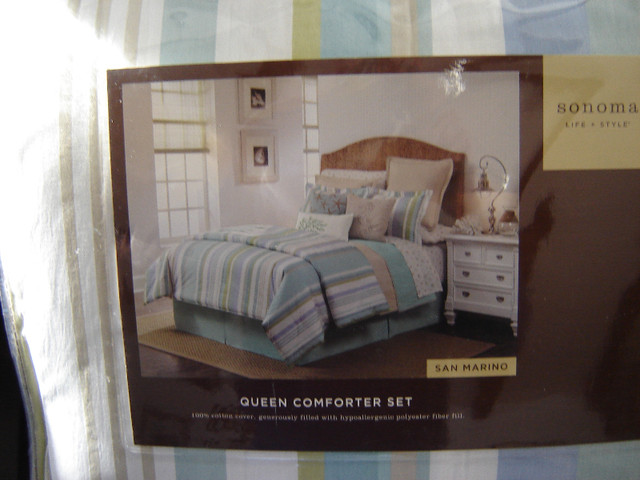 Queen Comforter Set (Sonoma life + style) in Bedding in St. Catharines - Image 2