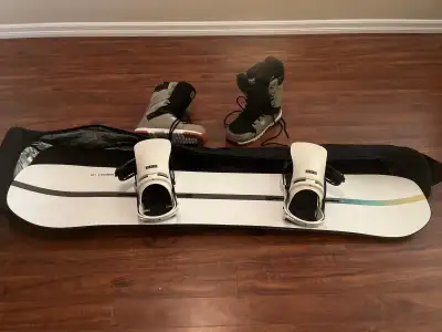 Burton Snowboard w/acc, View more