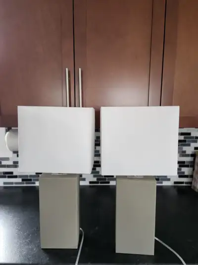 Lamps x2, View more