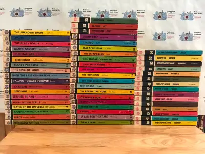 Lot of 53 "Laser Books" Sci-fi series (1975-1977), View more
