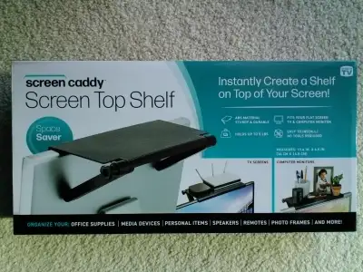 Screen-Top Shelf - BRAND NEW/SEALED BOX!, View more