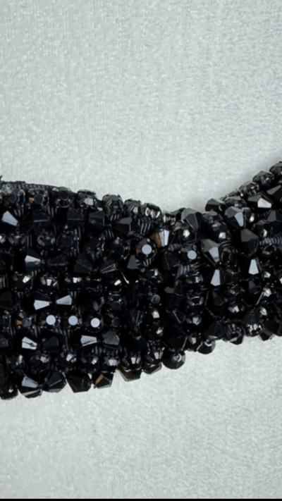 BCBG Max Azria beaded bow belt size S, View more