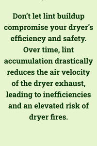 Dryer vent cleaning 