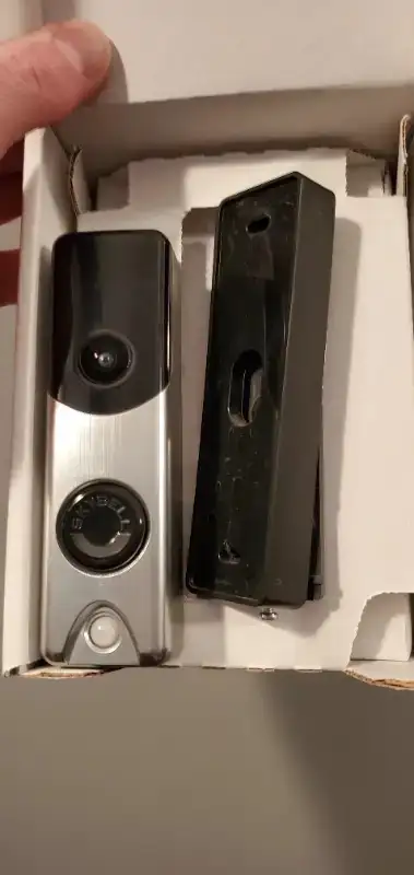 Alarm.com Slimline Doorbell Cam, View more