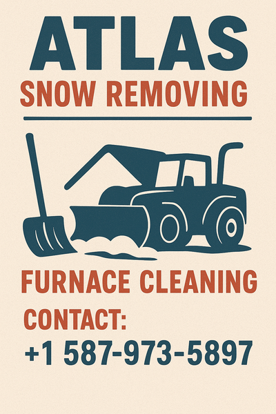 Snow removing and furnas cleaning servies, View more
