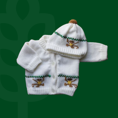 Monkey Baby Sweater, Handmade NEW Knitted Baby Sweaters, View more